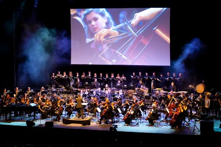 Aubrey Ashburn Performs Dragon Age: Origins Music at A Night in Fantasia 2009