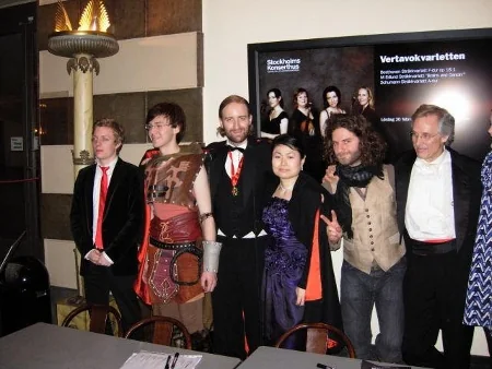 The creative team at the meet & greet session.