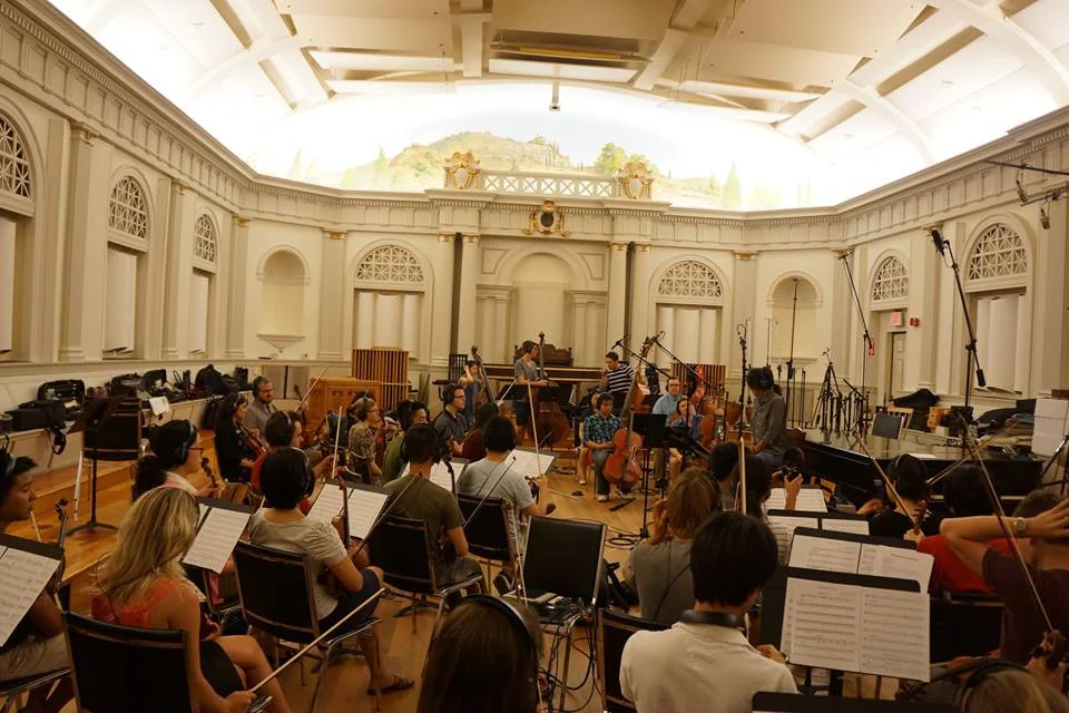 Recording with the Brandenburgisches Staatsorchester